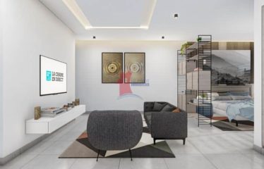 ABIDJAN COCODY : Grand Studio lumineux de 65 m² en plein cœur de Riviera Bonoumin