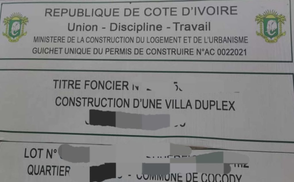 titre foncier côte d'ivoire