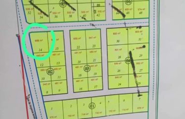 ABIDJAN SONGON : Vente de grand terrain de 688 m2 avec ACD en bordure de voie