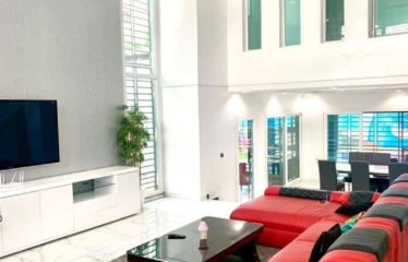 ABIDJAN COCODY : Maison à louer DUPLEX 8 PIECES MEUBLEES Riviera Faya Cité Prestige