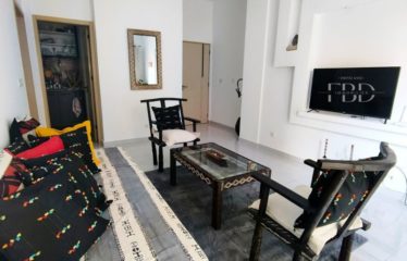 ABIDJAN ANGRÉ : APPARTEMENT MEUBLE DE 2 PIECES À LOUER – ANGRE 8eme TRANCHE CGK