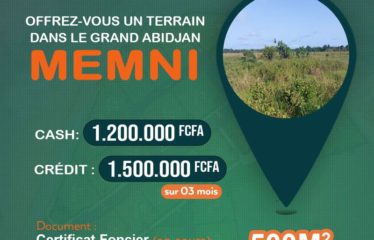 ALÉPÉ : Terrains à vendre à Memni