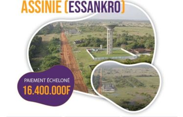 ASSINIE :Terrain à vendre Assinie -ESSANKRO