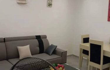 ABIDJAN COCODY : Résidence meublée 2 pièces à louer Riviera M’badon Ambassade de Chine