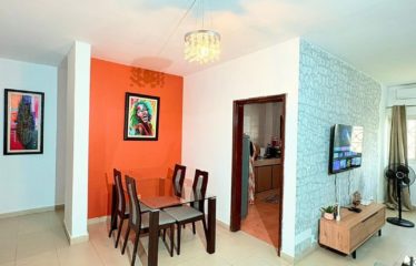 ABIDJAN COCODY : Appartement meublé 2 pièces à louer proche commodités