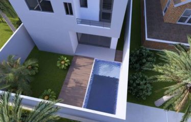 ABIDJAN COCODY : Villa 5 pièces avec piscine à vendre
