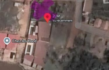 ASSINIE : Terrain 560m2 avec vue lagunaire à vendre