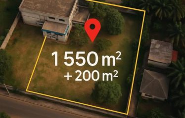 ABIDJAN COCODY : Terrain constructible et extension à vendre