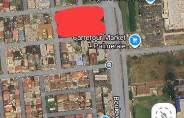 ABIDJAN COCODY : Vente terrain de 5940m2 en bordure du boulevard Mitterrand