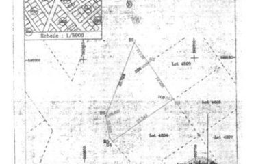ABIDJAN ANGRÉ : Vente terrain 650 m2