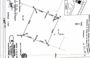 ABIDJAN COCODY : Vente terrain 1361 m2