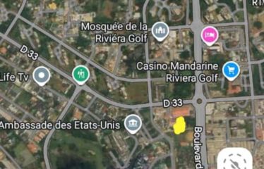 ABIDJAN COCODY : Vente terrain 1361 m2