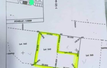 ABIDJAN BINGERVILLE: Commercial land for sale, 900 m² – ACD