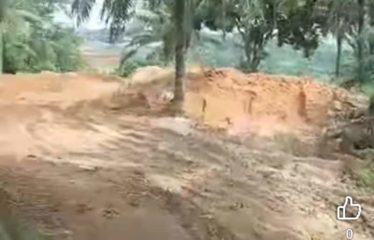 ABIDJAN COCODY : Vente terrain 2800 m2 pieds dans l&rsquo;eau