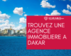 Page de couverture de l'article sur la liste des agences immobilières à Dakar au Sénégal