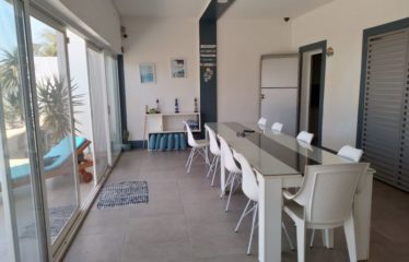 SOMONE : Agréable villa moderne avec piscine proche lagune