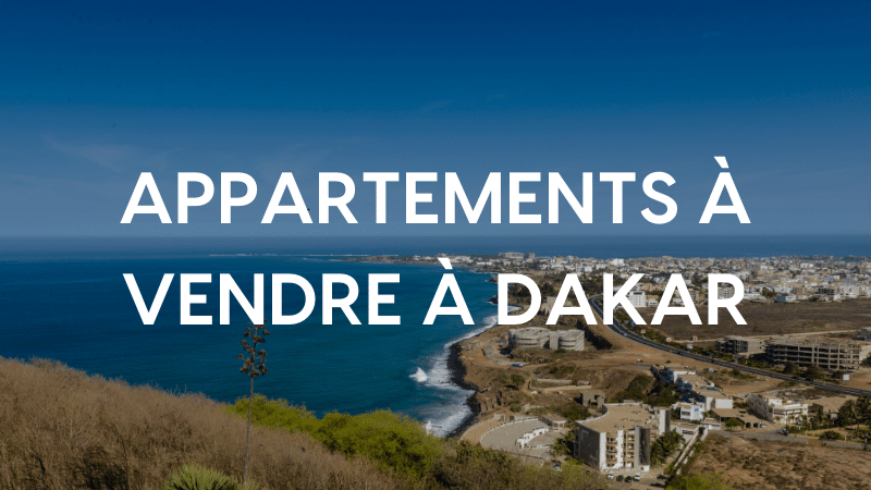 appartements à vendre dakar