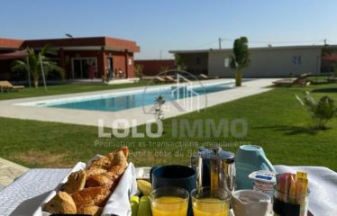 NGUERIGNE : Villa Maison d’hôtes 6 chambres avec piscine à vendre