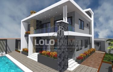 NGUERIGNE : Promotion villa R+1 standing 4 chambres à vendre