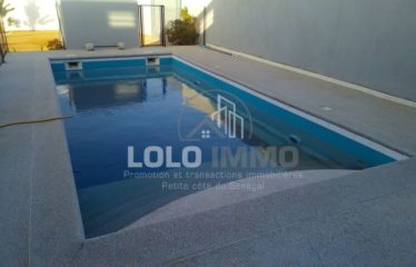 NGUERIGNE : Villa 3 chambres avec piscine à vendre