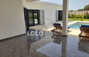 NGUERIGNE : Villa contemporaine 4 chambres avec piscine sur un terrain de 1 672 m2 à vendre