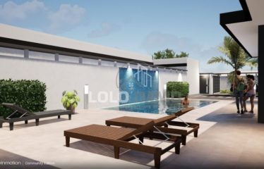 NGAPAROU : Promotion villa 3 chambres dont 1 indépendante avec piscine à vendre