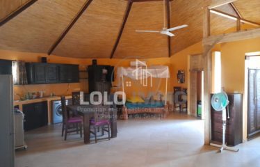 SALY : Lot de 5 bungalows et une case privative sur un terrain de 1 904 m2 à vendre