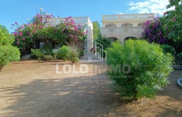 NDAYANE : Originale propriété composée de 2 villas jumelées face à l’océan à vendre