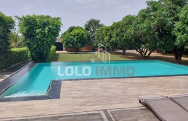 NDIOROKH : Proche aérodrome Saly Villa 3 chambres à vendre