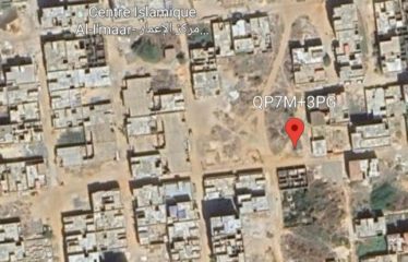 KOUNOUNE : Terrain à vendre Cité Port derrière Marine française