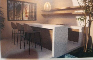 NGAPAROU : Villa R+1 contemporaine neuve 3 chambres avec piscine à vendre