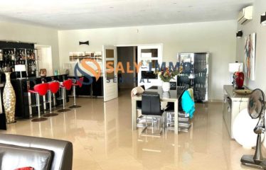 SALY : Villa pied dans l’eau à vendre 450 m2 habitables superficie de 1362 m2
