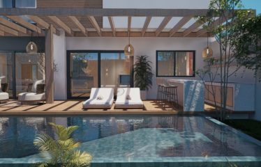 NGAPAROU : Villa R+1 contemporaine neuve 3 chambres avec piscine à vendre