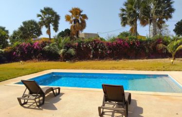 SALY : Villa semi meublée avec piscine en bail à vendre