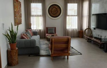 SALY : Villa contemporaine et sa dépendance avec piscine à vendre