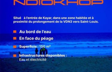 NDIOKHOP : Terrains à vendre Ndiokhop