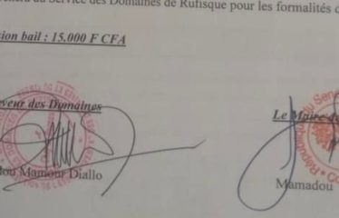 DIAMNIADIO : Terrains de 150m2  à vendre