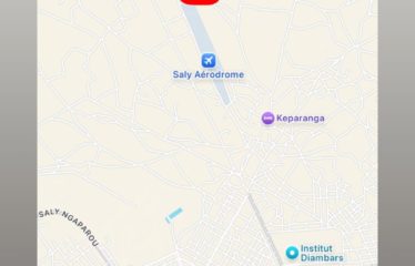 SALY : Terrain 1000 M2 à vendre proche Aérodrome Saly