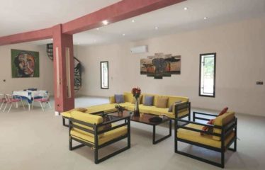 NDANGANE : Villa atypique avec piscine sur un terrain de 9 000 m2 à vendre
