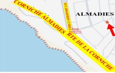 DAKAR ALMADIES : Villa à louer 2 chambres