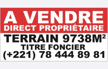 SALY : Terrain 9 738 m2 en front de mer à vendre