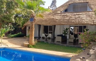 NGUÉRIGNE : Villa afro-contemporaine 3 chambres avec piscine à vendre