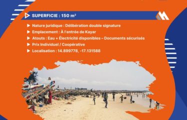 NDIOKHOP : Vente terrains – 150 m2