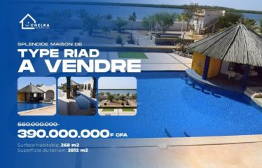 SINE SALOUM: Splendid riad-style house for sale on an island in the Sine Saloum
