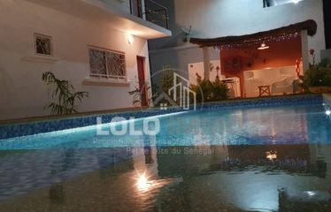 NGUERIGNE : Villa + 4 chambres d&rsquo;hôtes avec piscine à louer