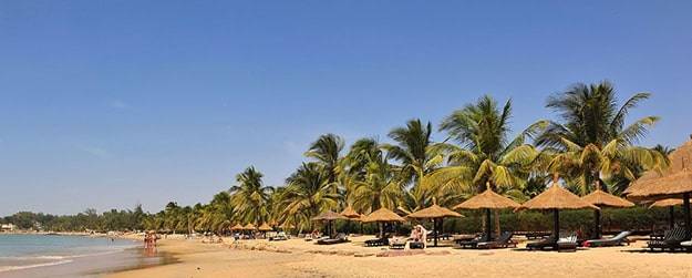 Hôtel restaurant pieds dans l'eau à Saly au Sénégal