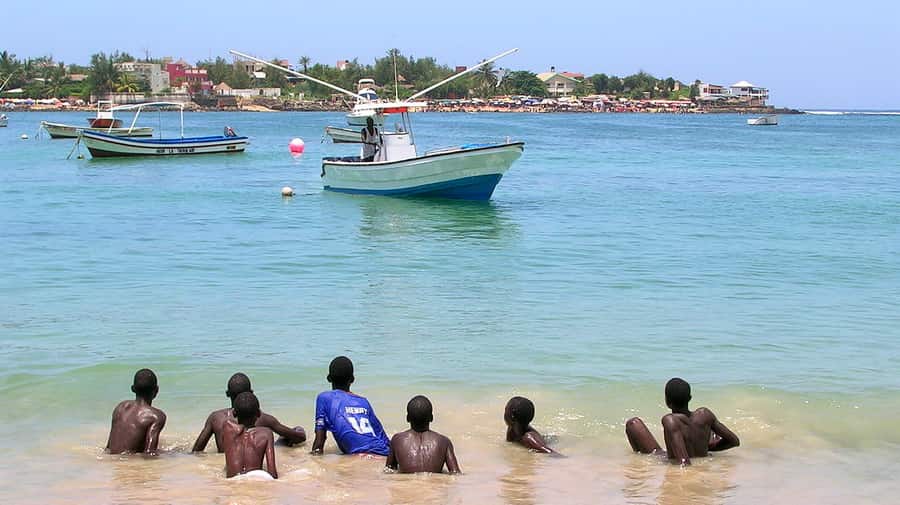 île de Ngor en face du quartier des Almadies